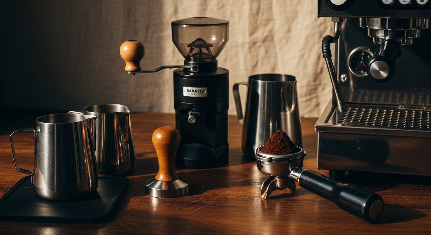一支 AeroPress 架在玻璃杯上，白色濾紙透著深褐色咖啡液緩緩滴落，背景是早晨窗邊的散射光