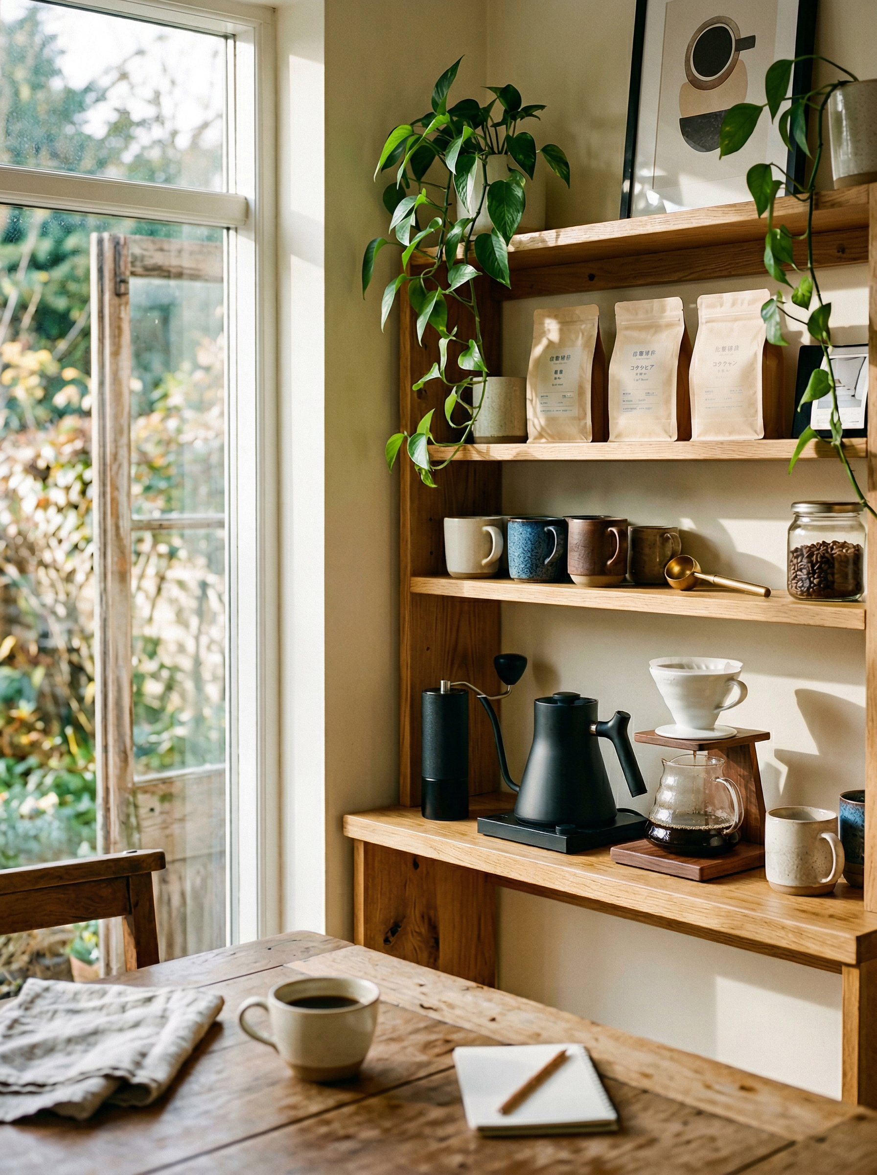 居家咖啡角佈置指南：打造你的專屬咖啡空間